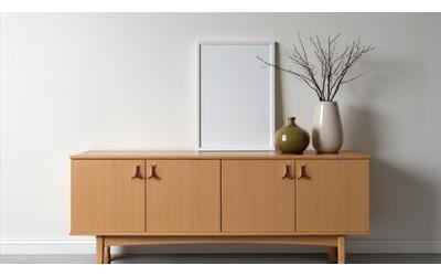 Contemporary Ottawa Credenza with sleek lines